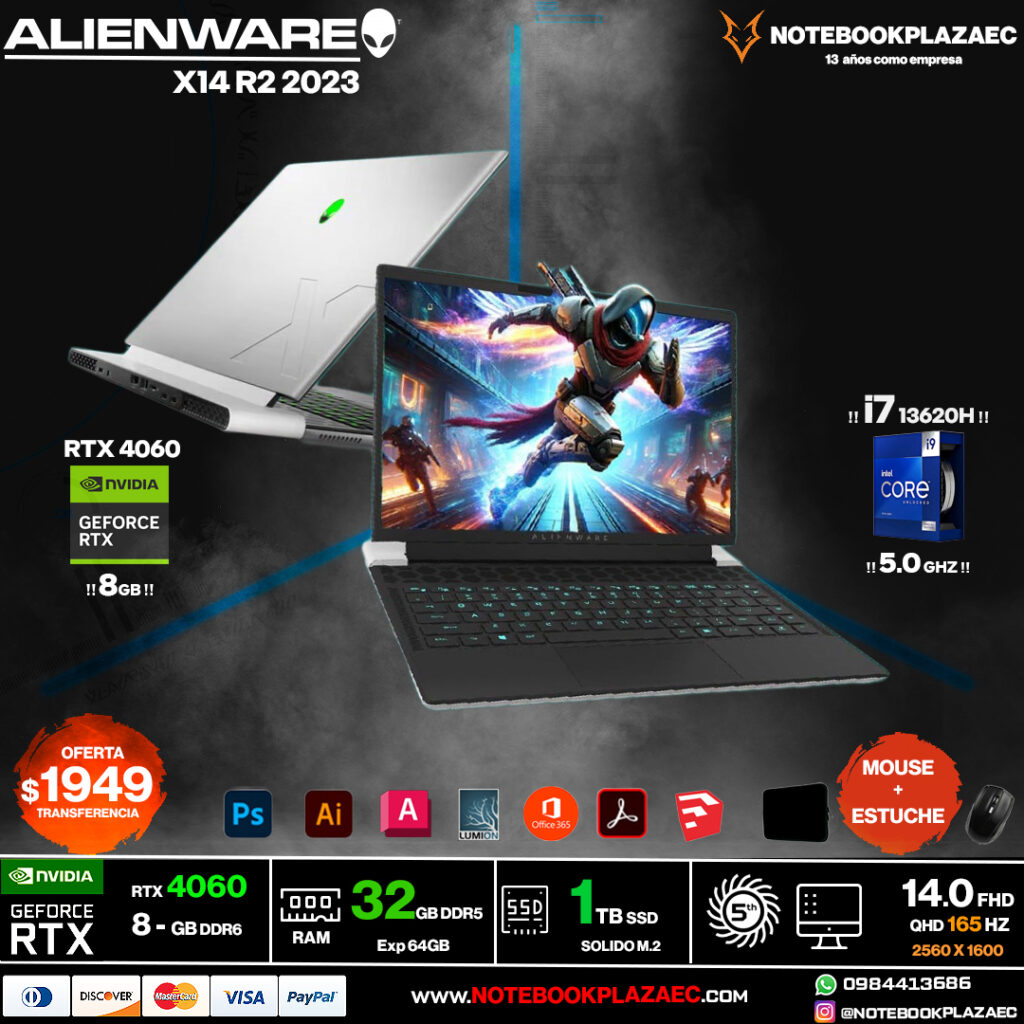 Laptop Alienware X14 R2