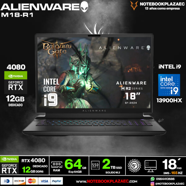 ALIENWARE-M18-R1-i9