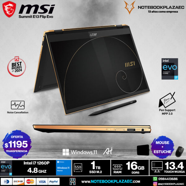 msi summit E13