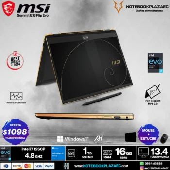 Laptop MSI Summit E13 Flip EVO