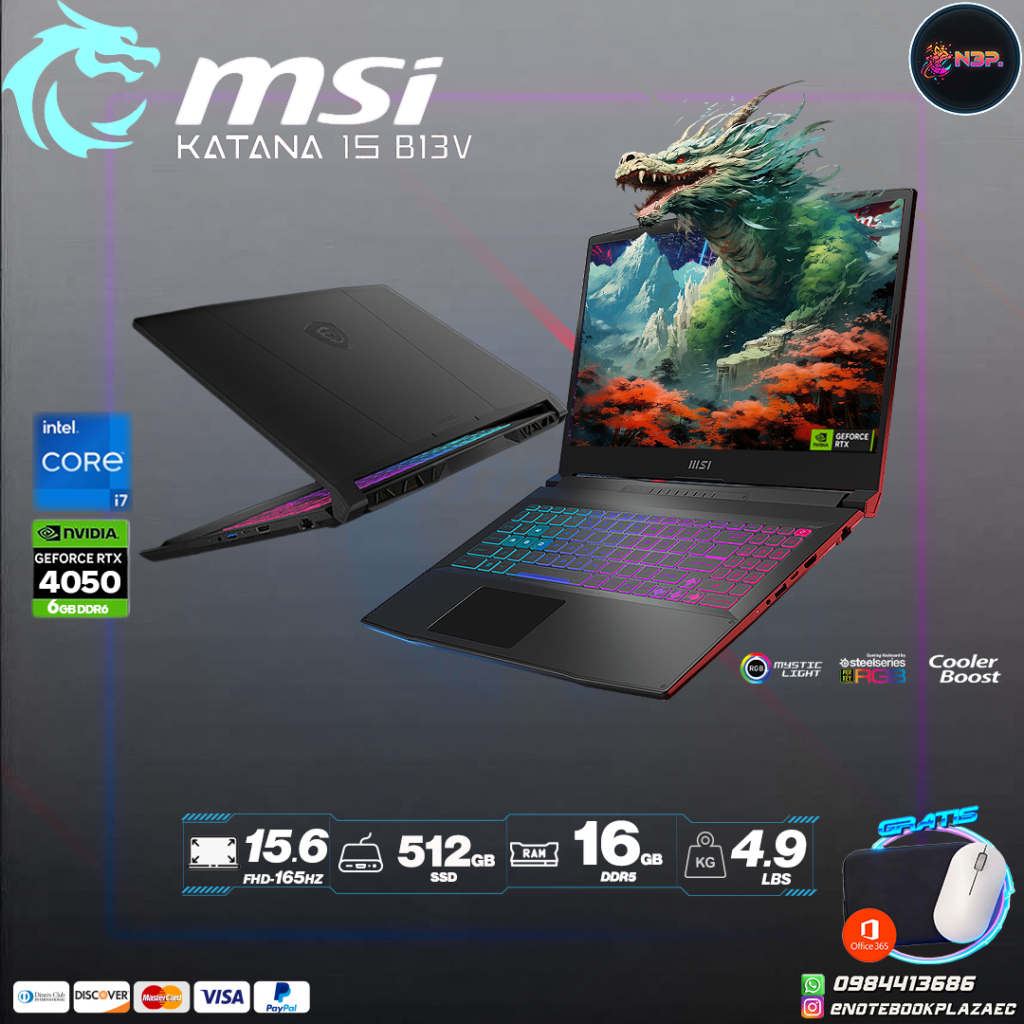 Laptop MSI KATANA 15 B13VFK