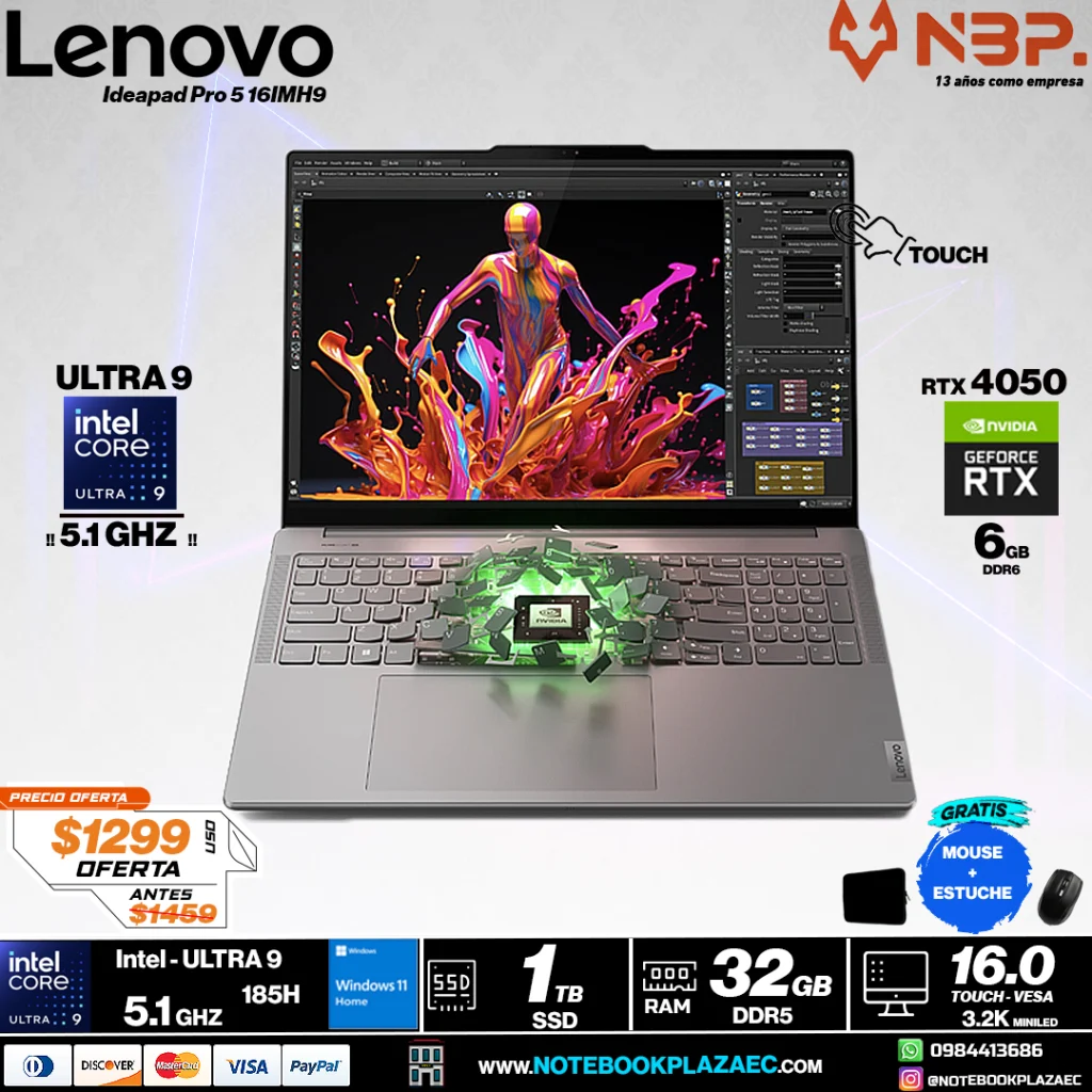 Laptop Lenovo Ideapad Pro 5