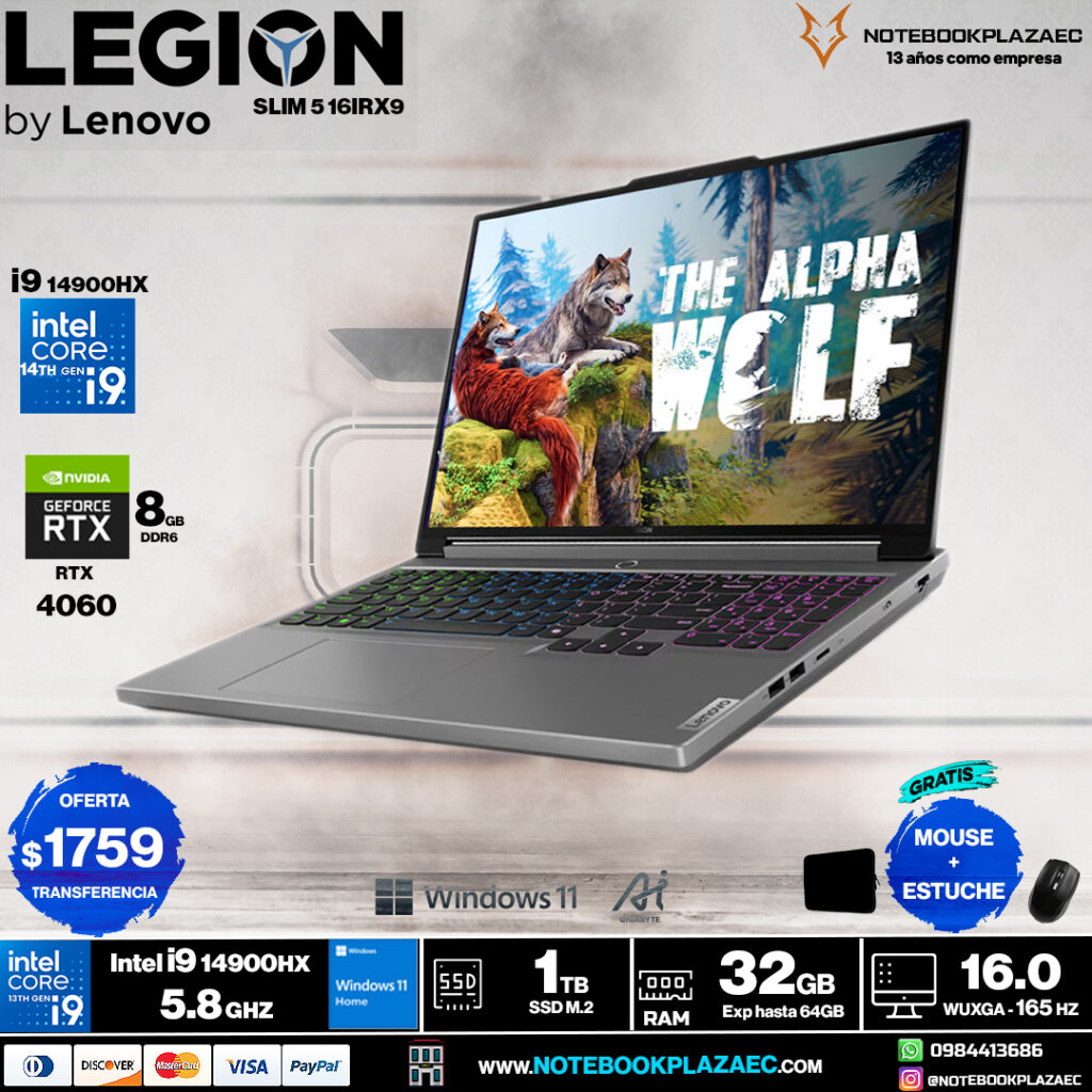 Laptop Lenovo Legion Pro 5 16IRX8