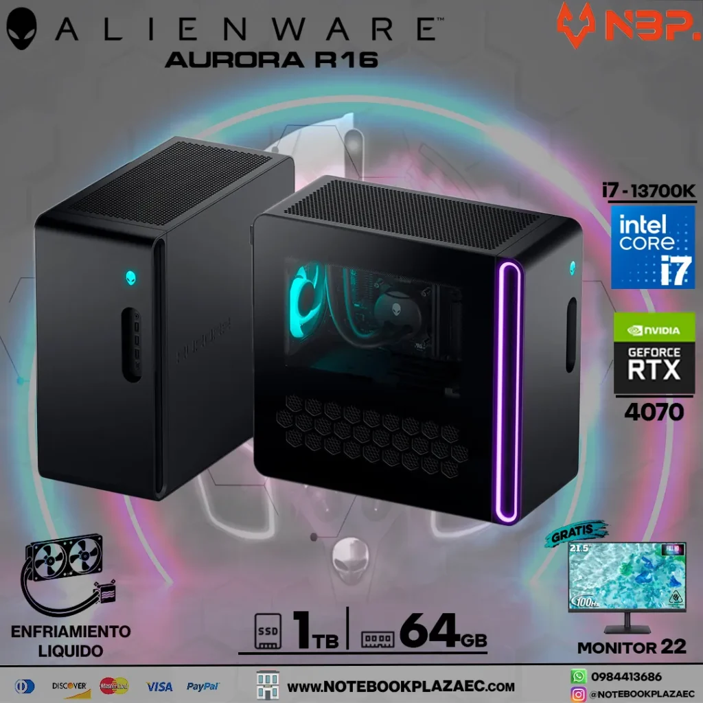 PC Escritorio Alienware Aurora R16
