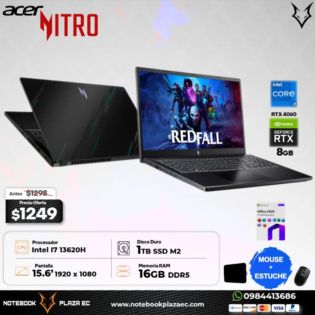 Laptop Acer Nitro ANV15-51-789J