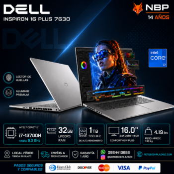 Laptop Dell Inspiron 16 Plus 7630