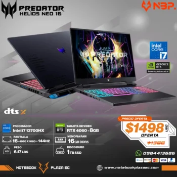 Laptop Acer Predator Helios Neo 16