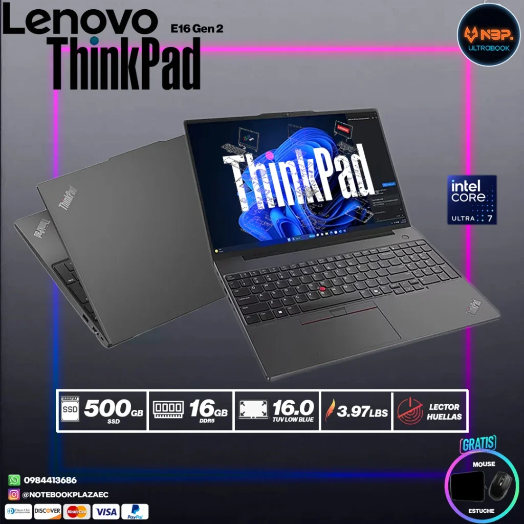 Laptop Lenovo ThinkPad E16 G2