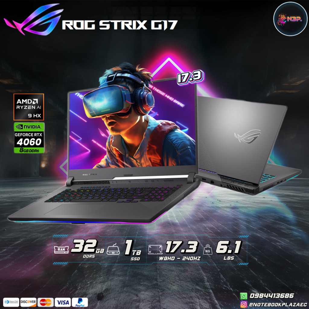Laptop Asus ROG Strix G17 G713PV WS94