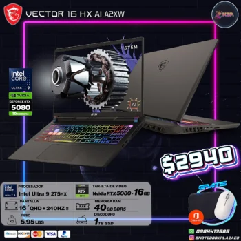 Laptop MSI Vector 16HX AI