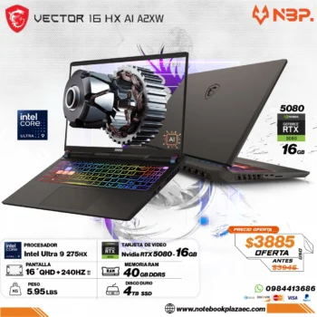 Laptop MSI Vector 16HX AI
