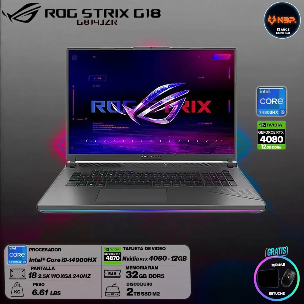 Laptop Asus ROG STRIX G18 G814JZR