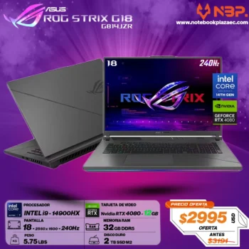 Laptop Asus ROG STRIX G18 G814JZR