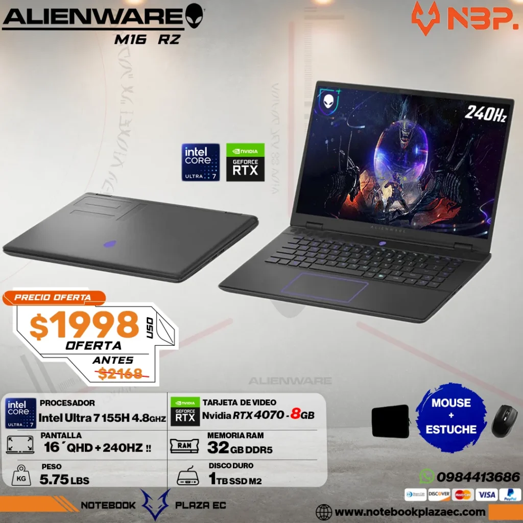 Laptop Alienware M16 R2