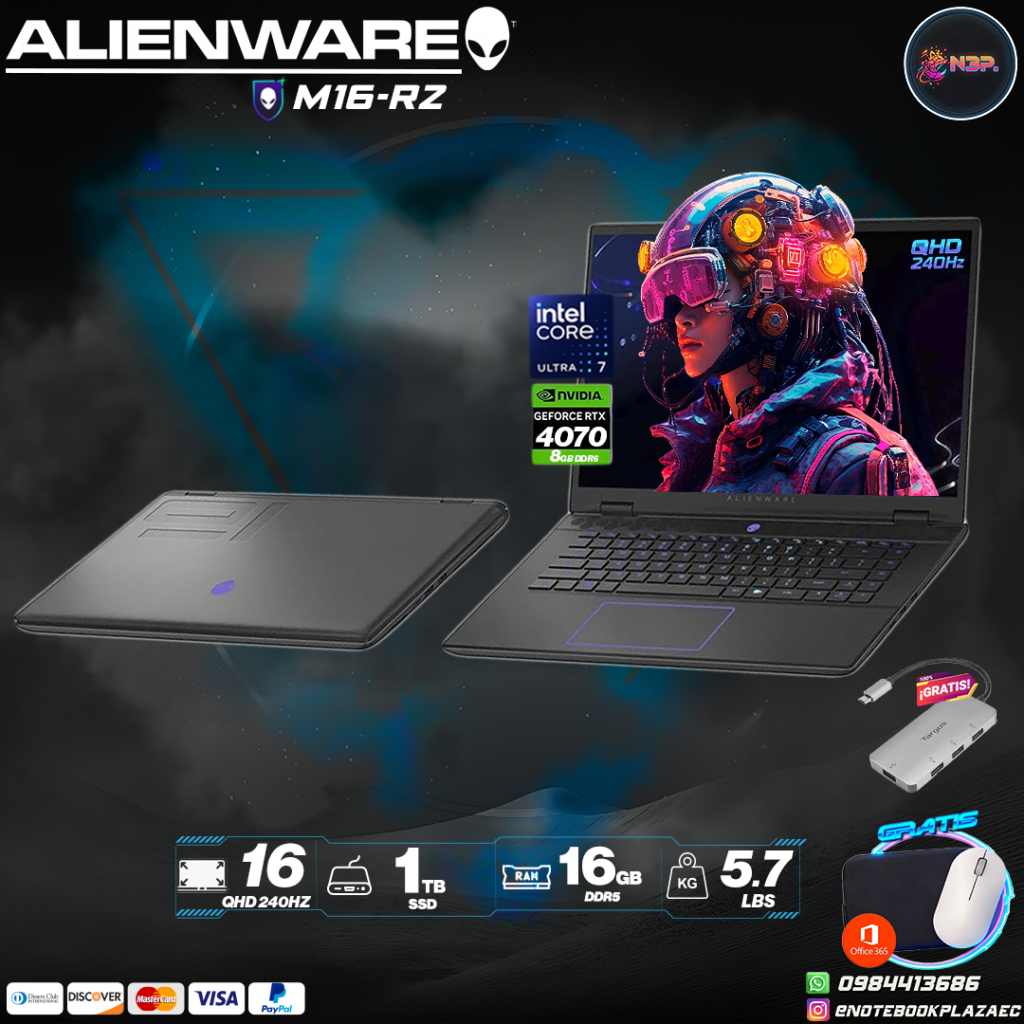 Laptop Alienware M16 R2