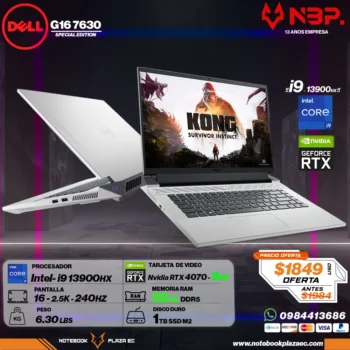 Laptop Dell G16 7630 i9