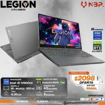 Laptop Lenovo LEGION 5 16IRX9 i9