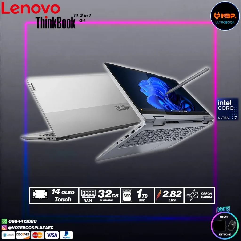 Laptop Lenovo ThinkBook 14 2 en 1