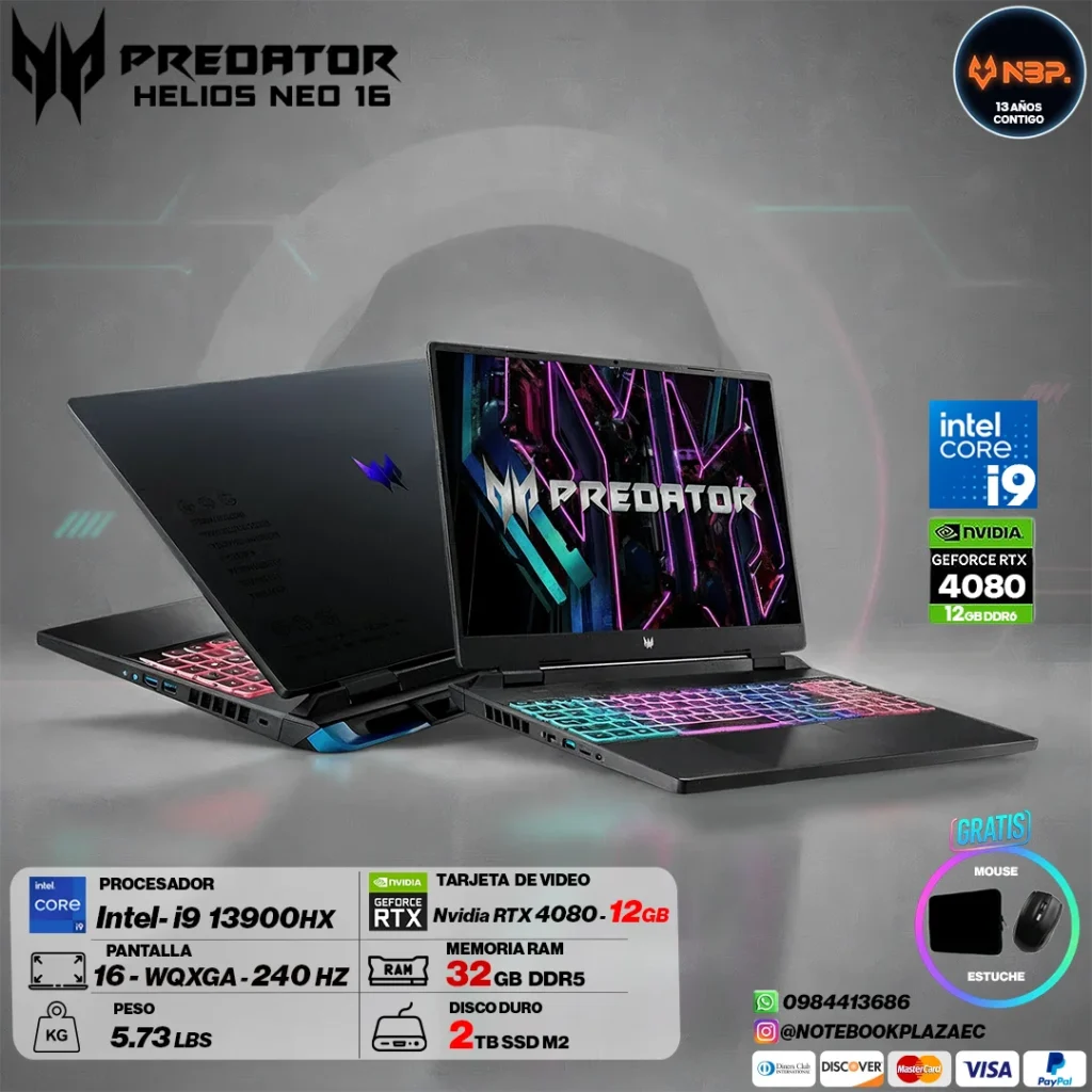 Laptop Acer Predator Helios 16 PH16