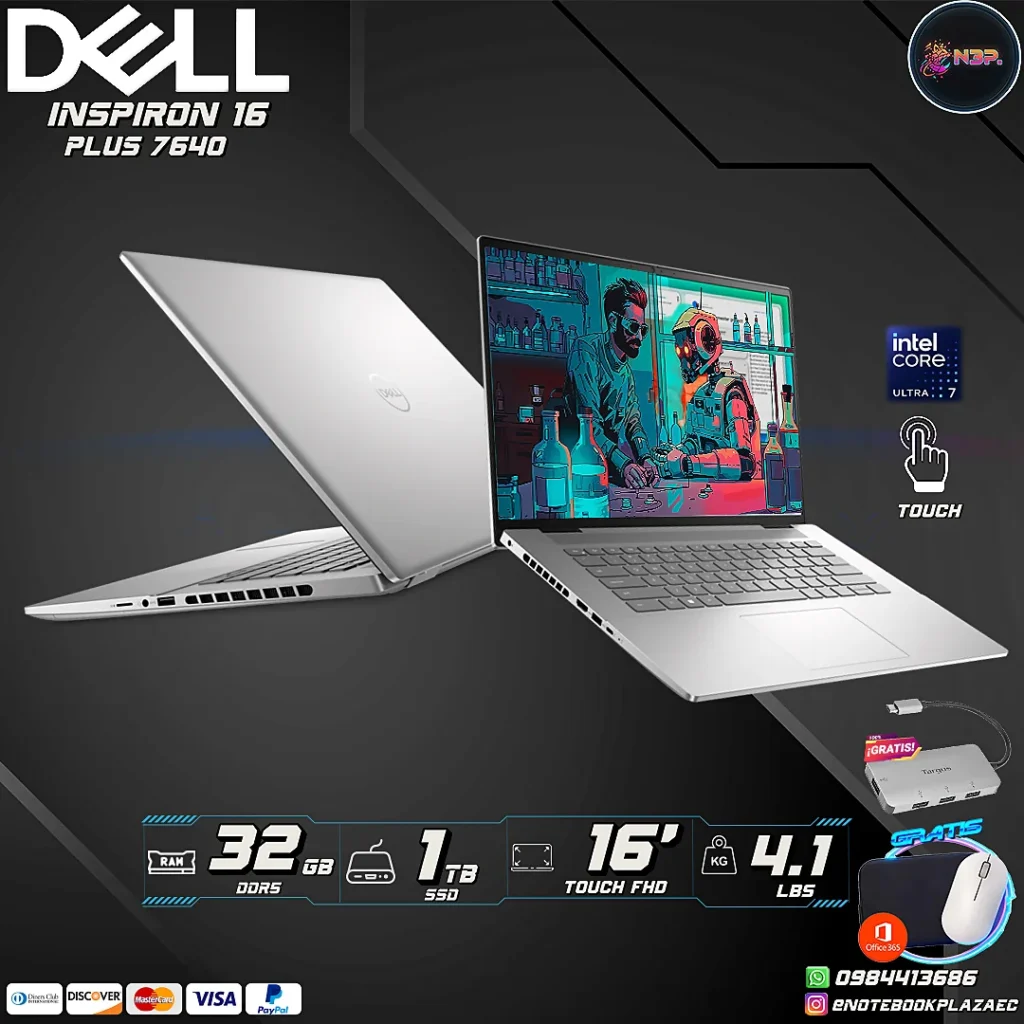 Laptop Dell Inspiron 16 Plus 7640