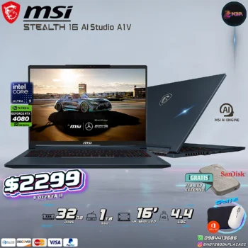 Laptop MSI Stealth 16 AI Studio A1VHG