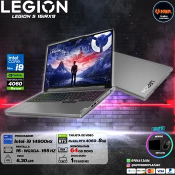 Laptop Lenovo LEGION 5 16IRX9 64GB