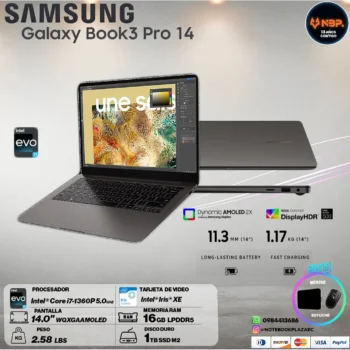 Laptop Samsung Galaxy Book3 Pro 14