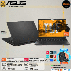 Laptop ASUS TUF Gaming FA617NT