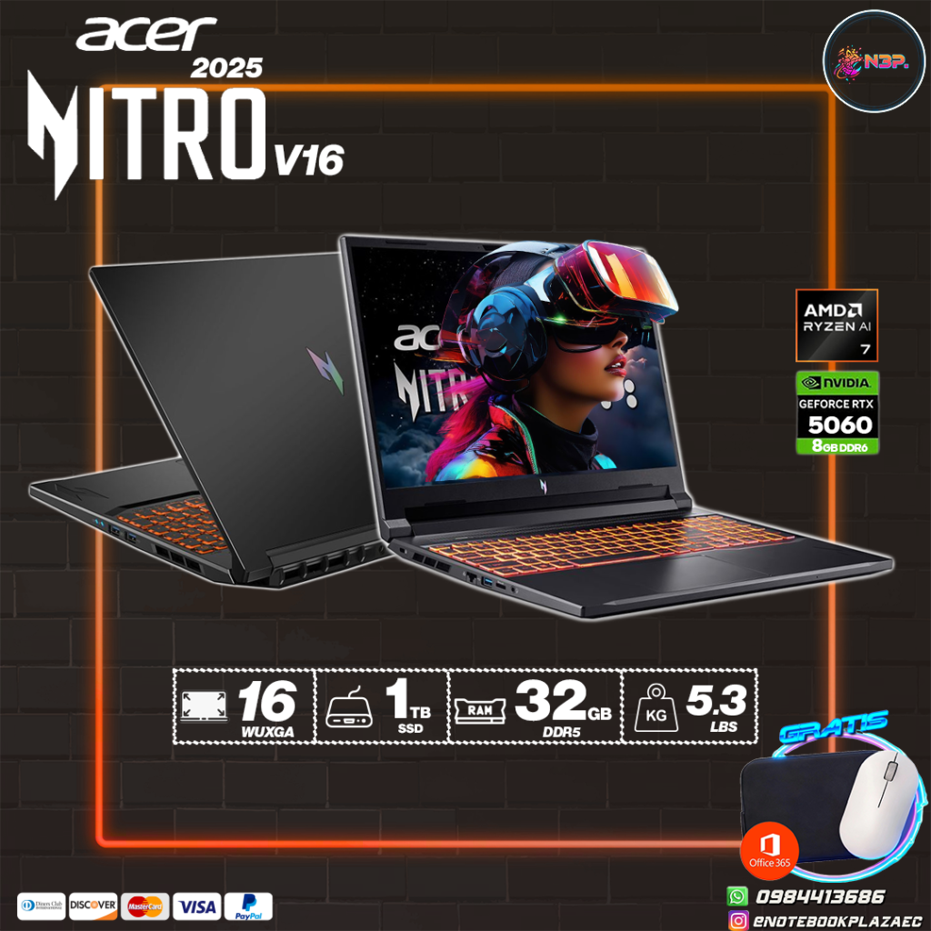 Laptop Acer Nitro V 16 AI