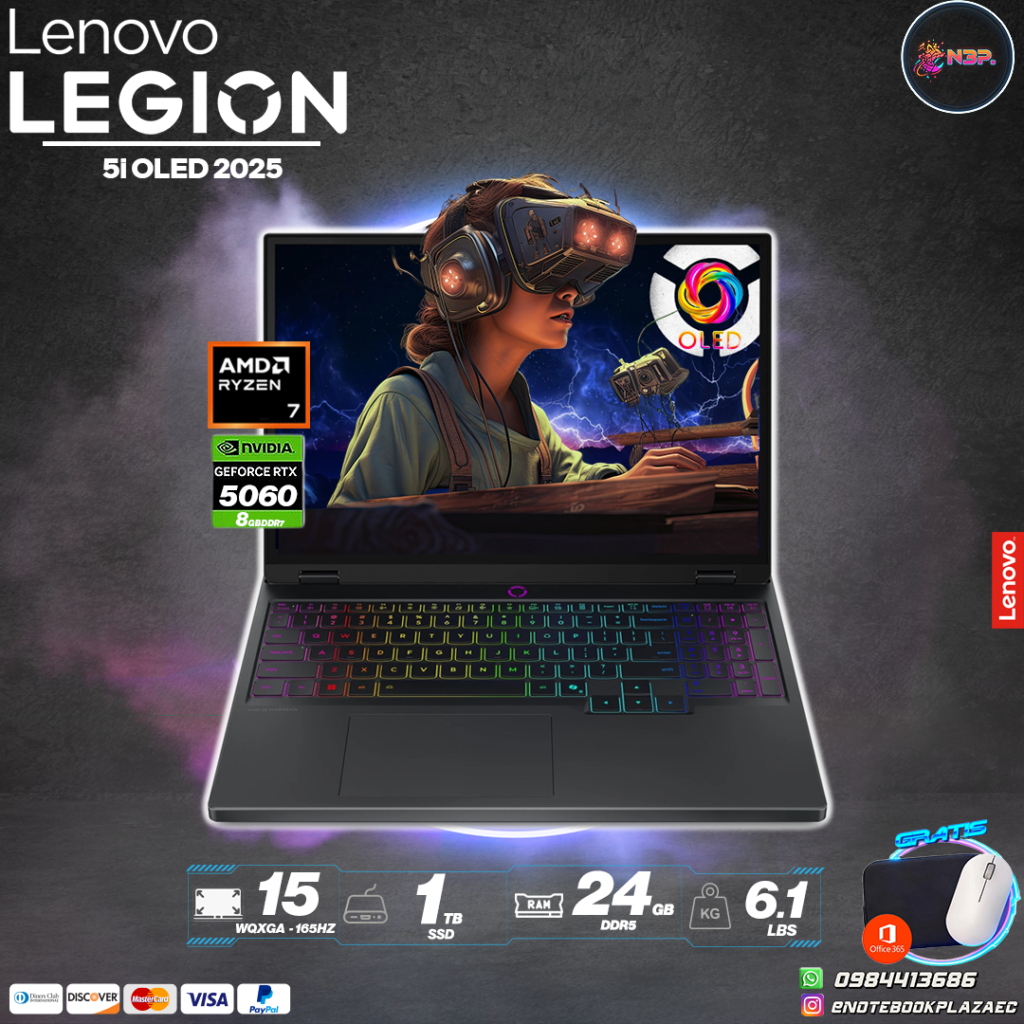Laptop Lenovo Legion 5i 15AHP10
