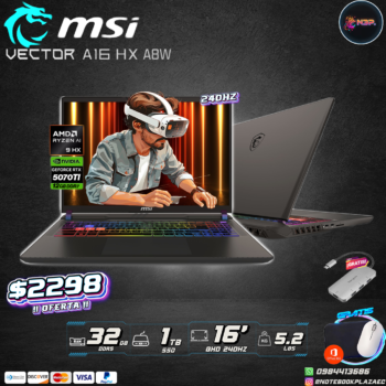 Laptop MSI Vector A16 HX A8WHG