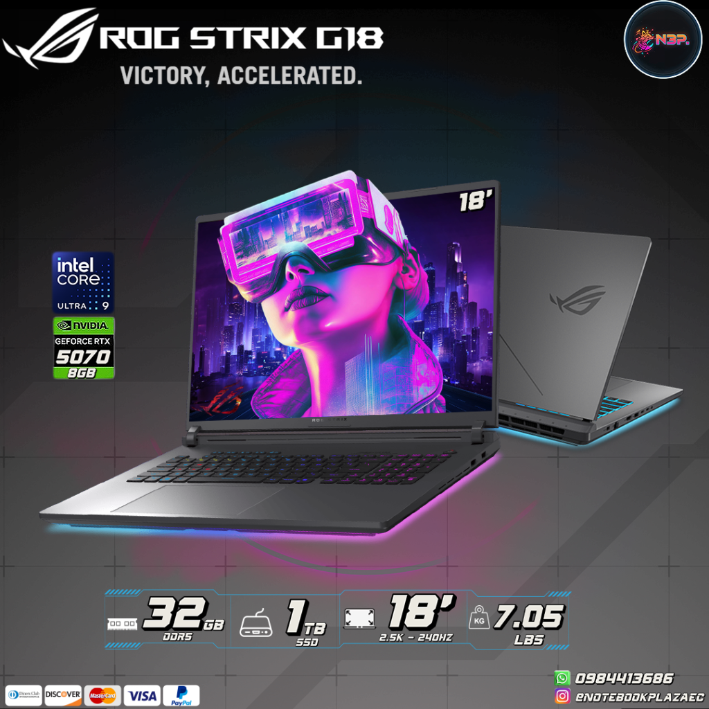 LAPTOP ASUS ROG STRIX G18 G815LP