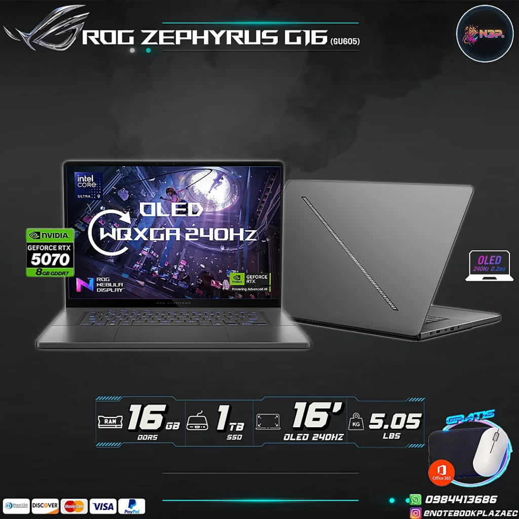 Laptop ASUS ROG Zephyrus G16 (2025)