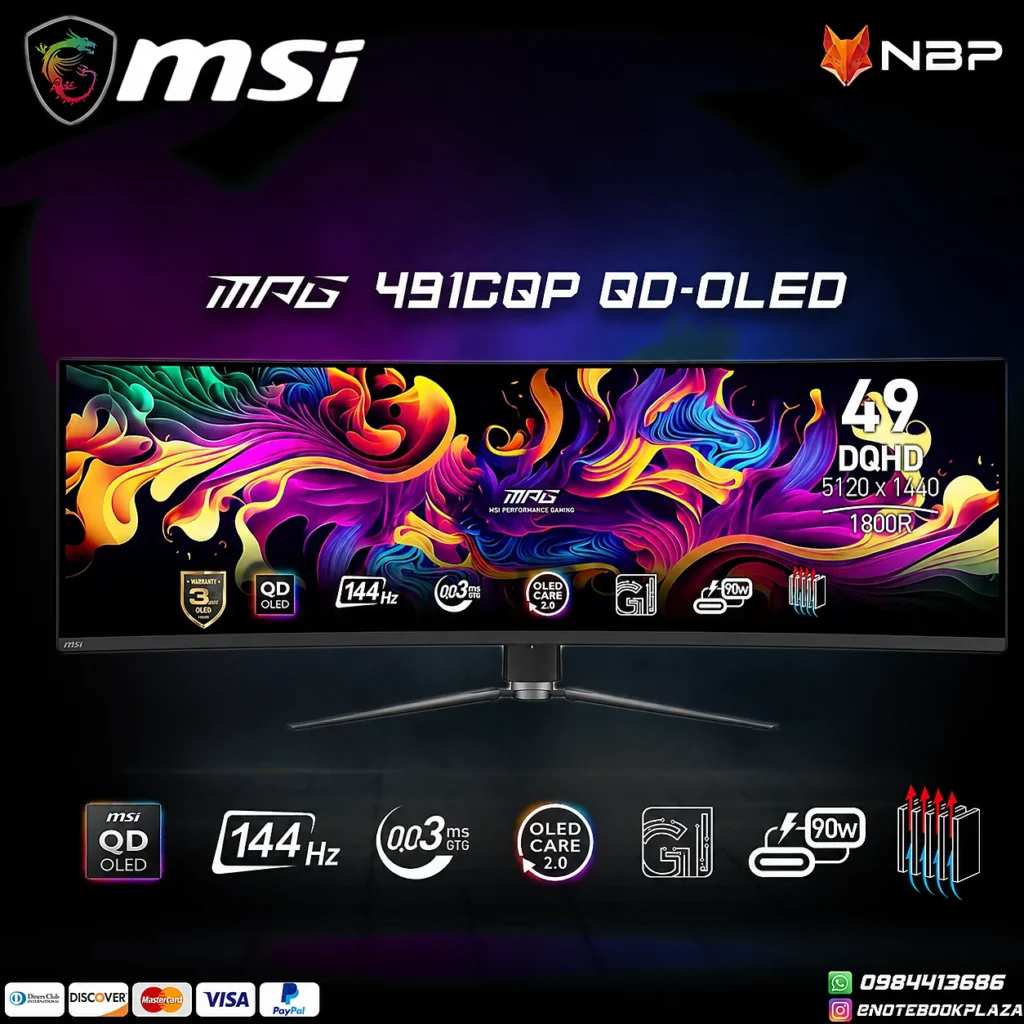 Monitor MSI 49CQP QD OLED