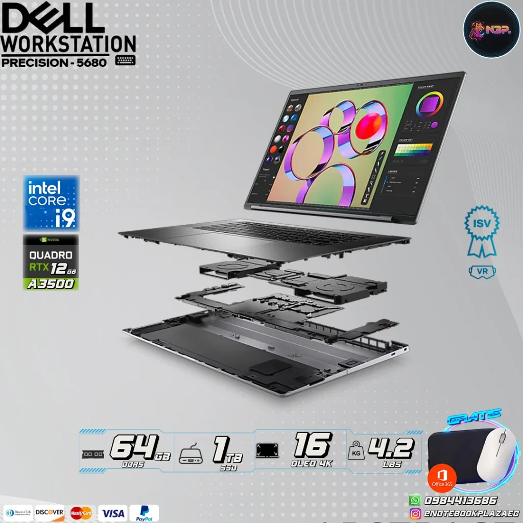 Laptop Dell Precision 5680