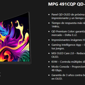 Monitor MSI 49CQP QD OLED