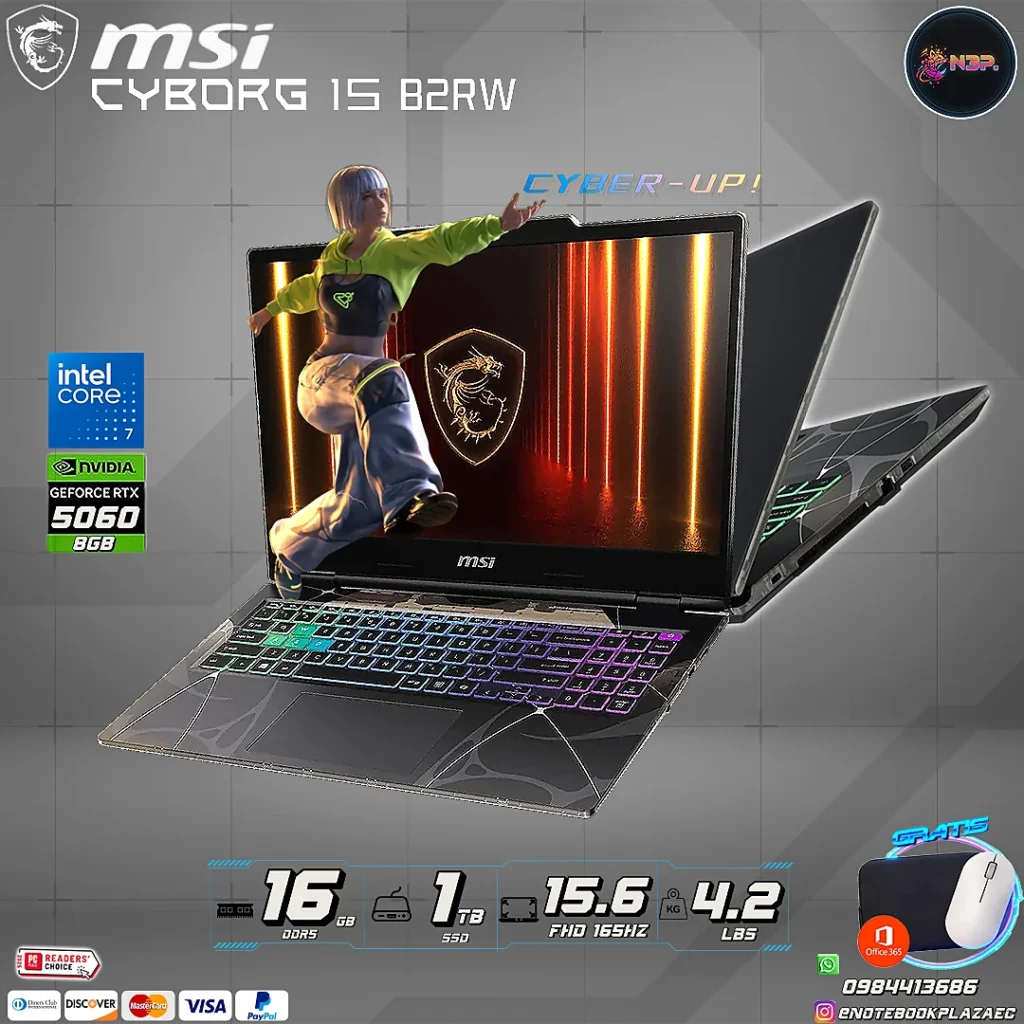 Laptop MSI Cyborg 15 B2RW
