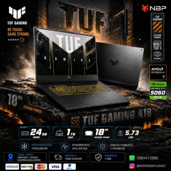 Laptop Asus TUF 18 FA808UM