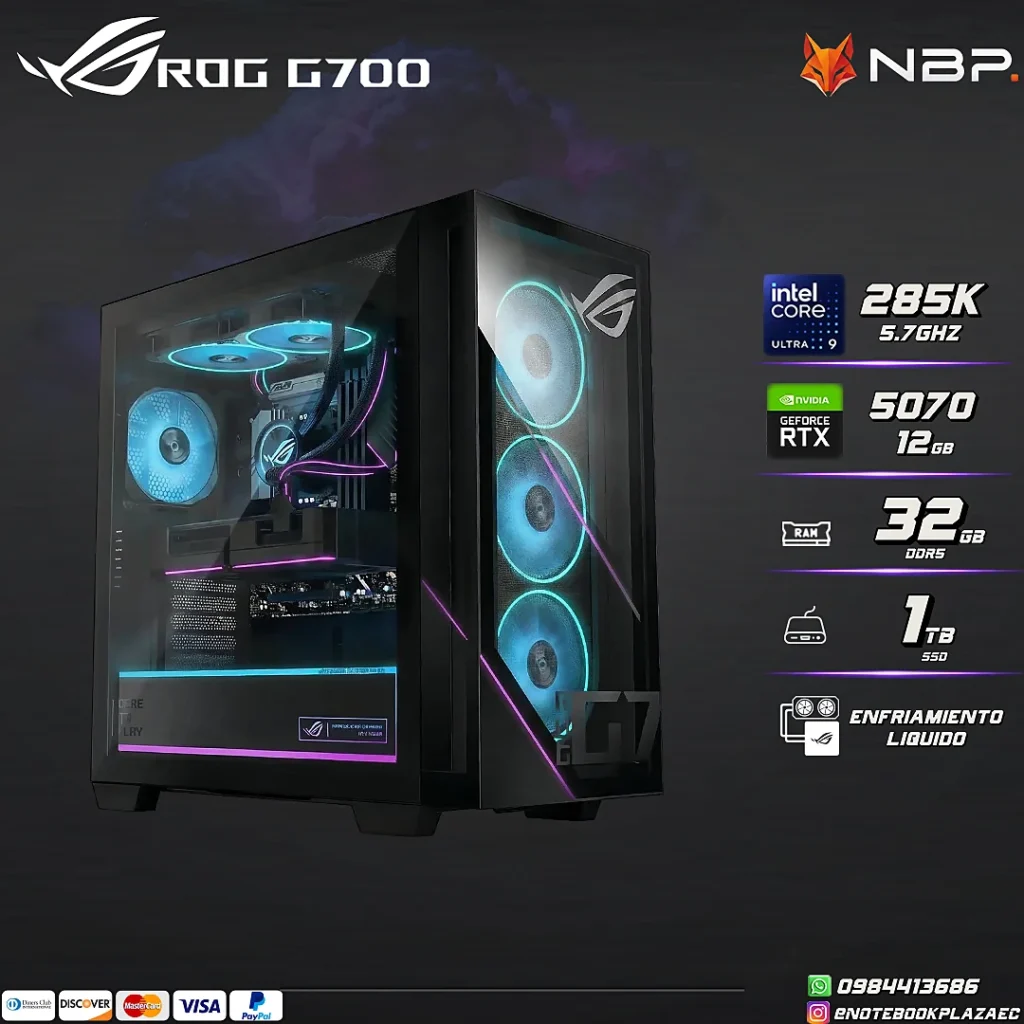 Pc Escritorio Asus ROG G700