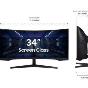 Monitor Samsung 34 Odyssey G55T