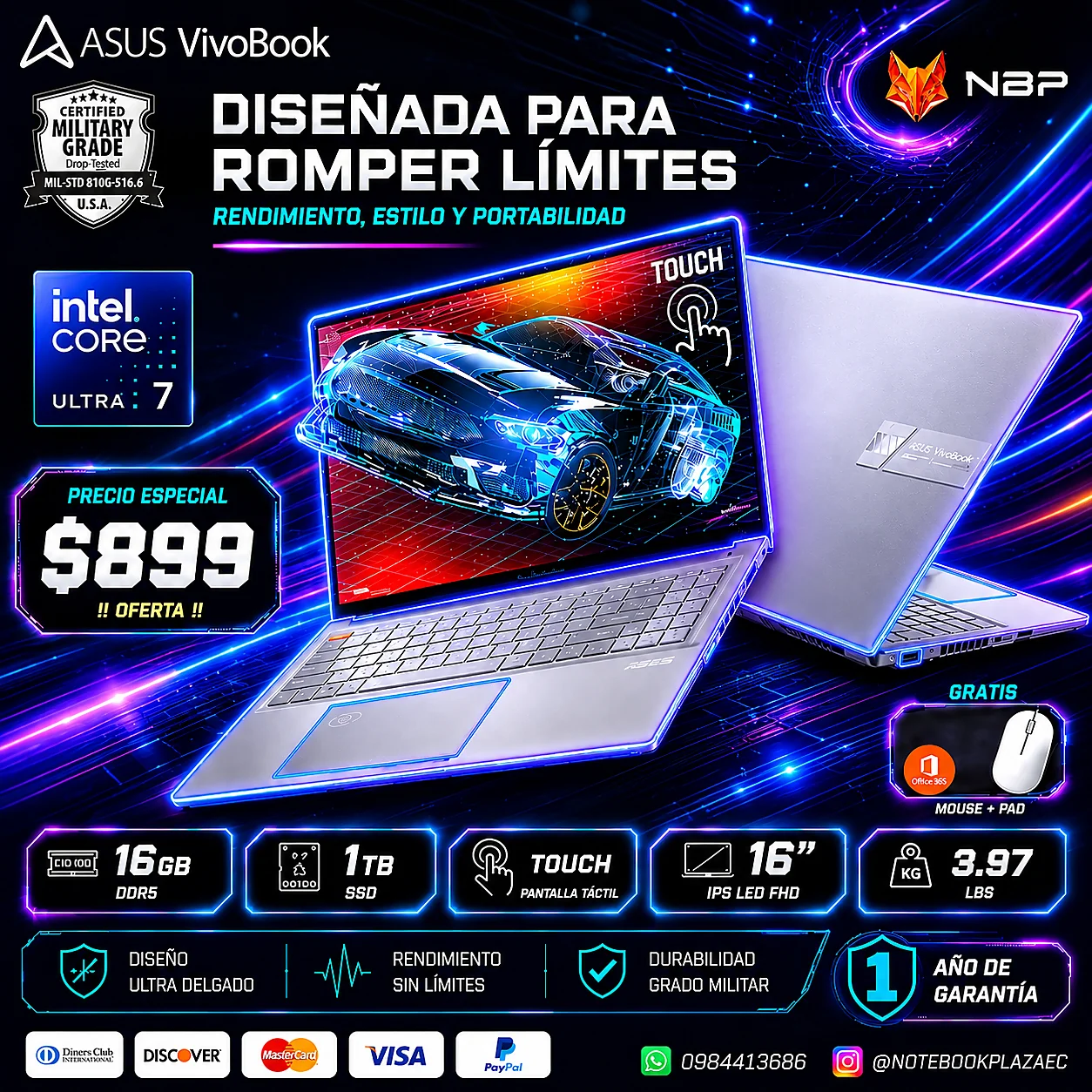 Laptop Asus F1504VAP