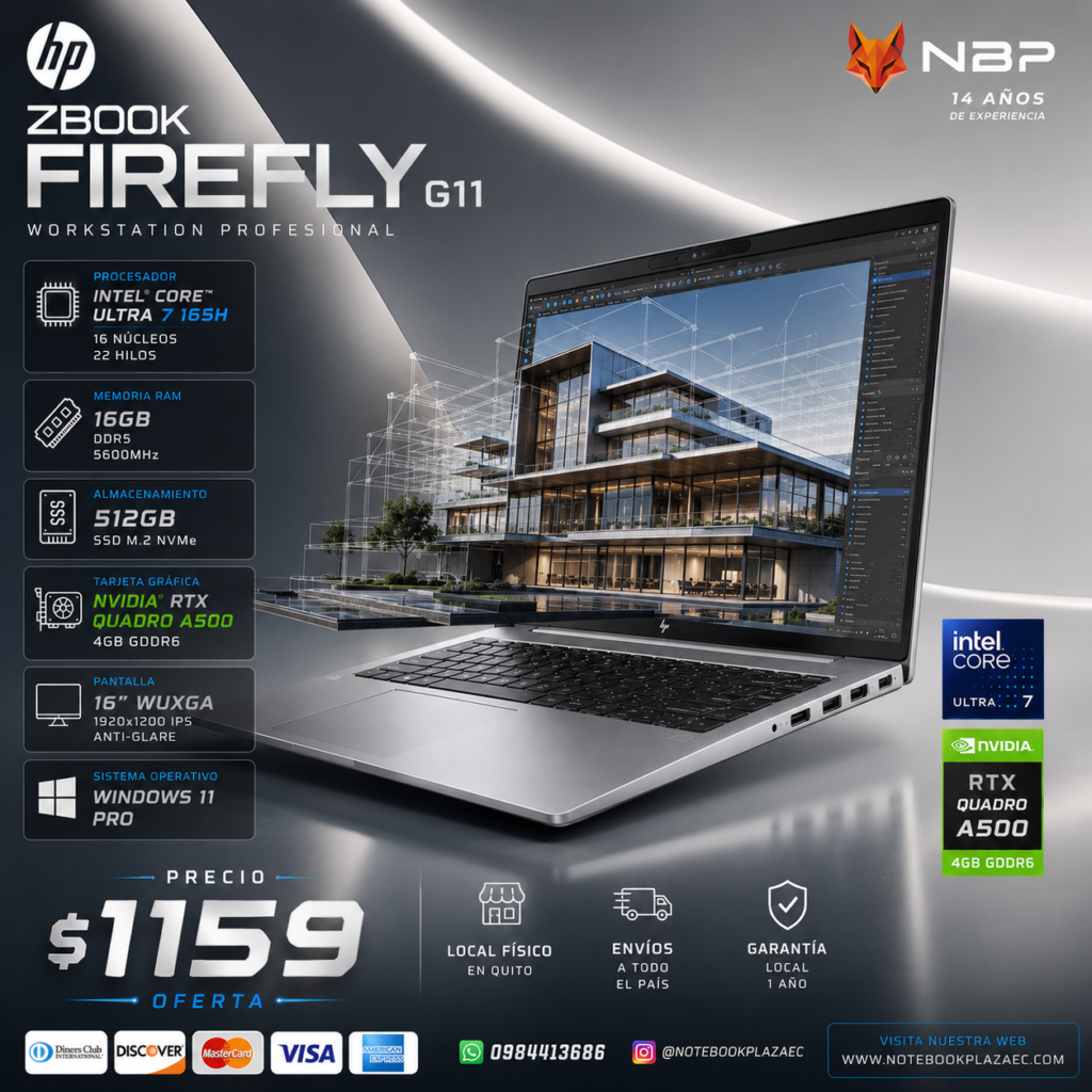 Laptop HP ZBook Firefly 16 G11