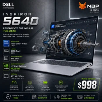 Laptop Dell Inspiron 16 5640