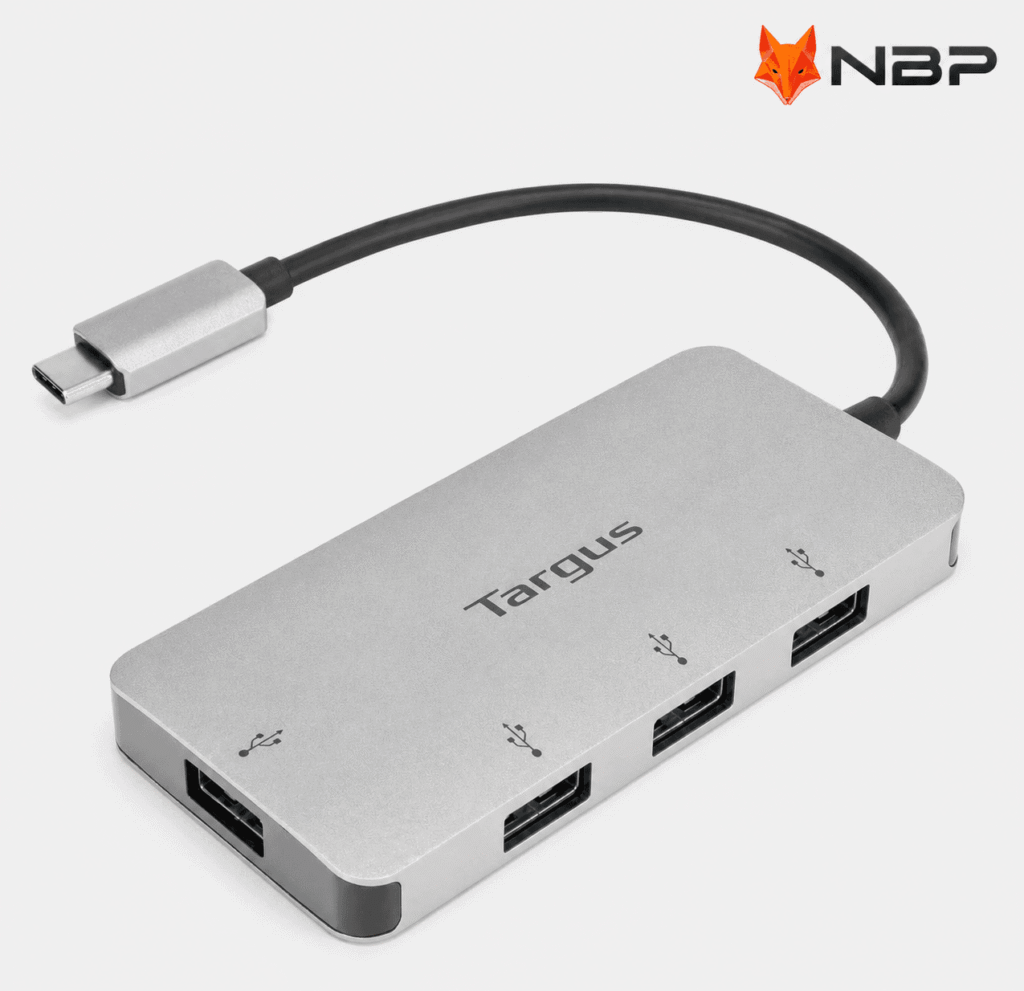 Hub Targus USB-C a 4 Puertos USB