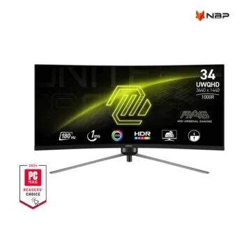 Monitor MSI MAG 345CQR 34" curvo ultrawide UWQHD 180Hz