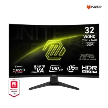 Monitor MSI MAG 325CQF 32" curvo QHD 180Hz