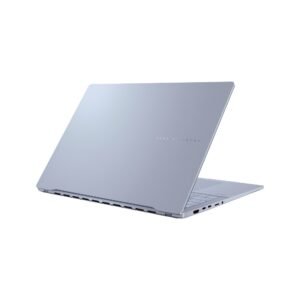 ASUS Vivobook S 15 OLED color Mist Blue vista trasera